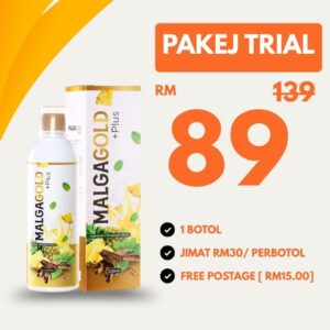 PAKEJ TRIAL | 1 BOTOL RM89