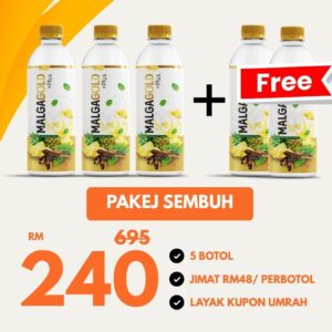 PAKEJ SEMBUH | 5 BOTOL RM240